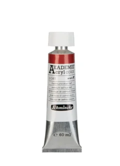 Farba akrylowa Akademie - Schmincke - 341, Cadmium Red Hue Dark, 60 ml