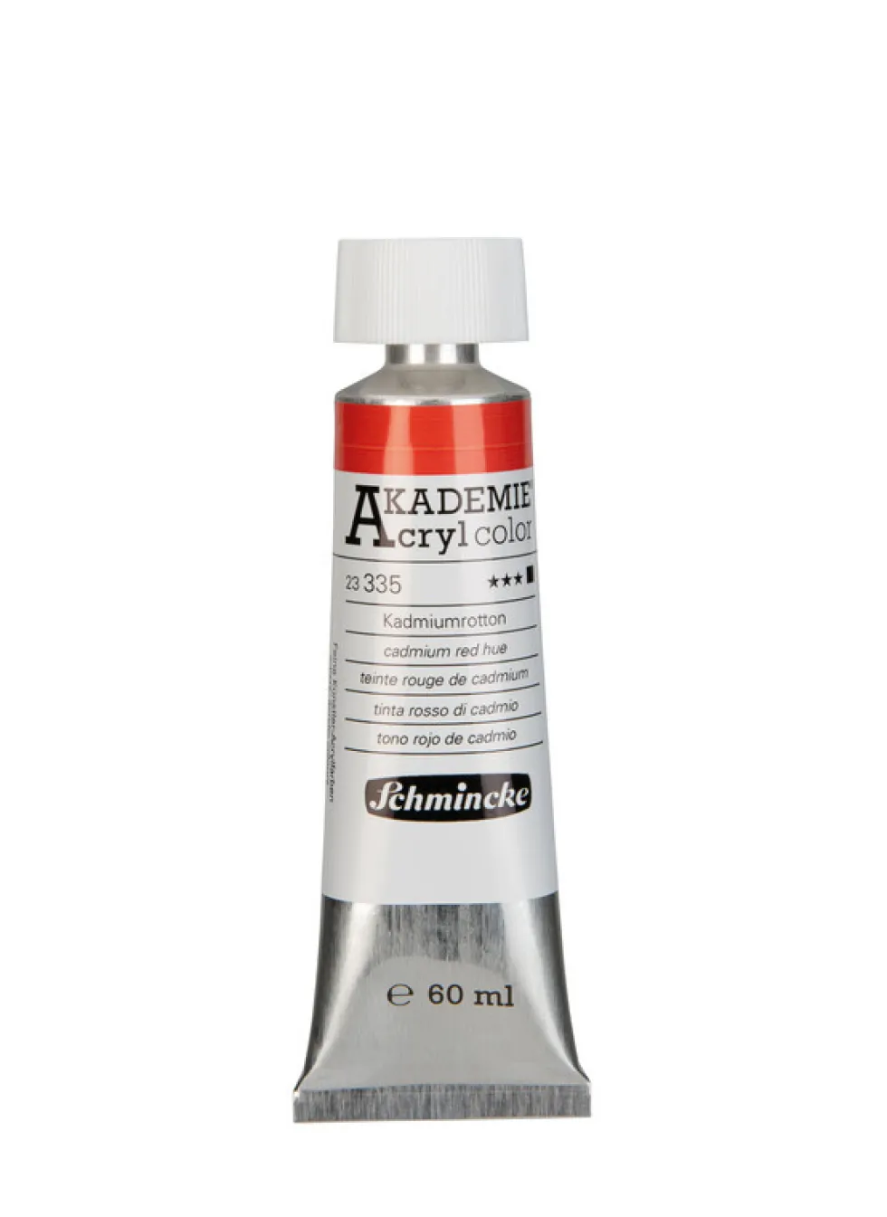 Farba akrylowa Akademie - Schmincke - 335, Cadmium Red Hue, 60 ml