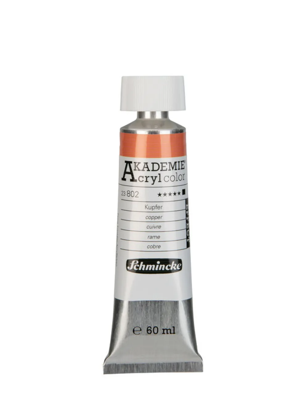 Farba akrylowa Akademie - Schmincke - 802, Copper, 60 ml