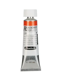 Farba akrylowa Akademie - Schmincke - 850, Neon Orange, 60 ml