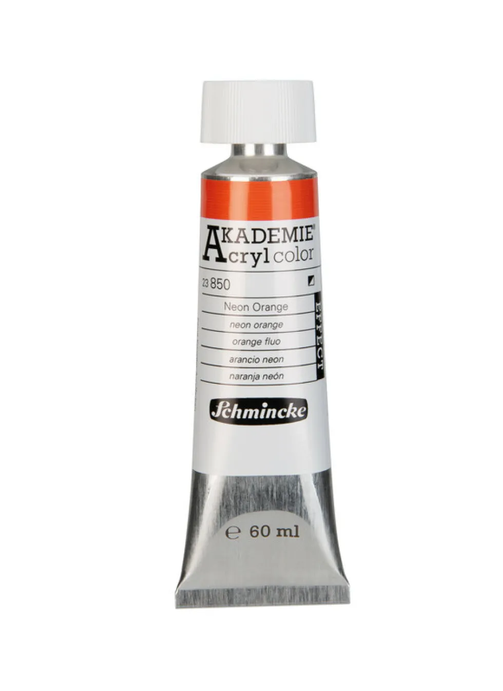 Farba akrylowa Akademie - Schmincke - 850, Neon Orange, 60 ml