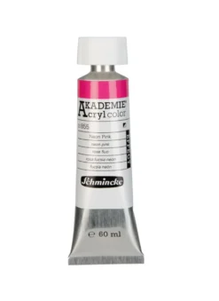 Farba akrylowa Akademie - Schmincke - 855, Neon Pink, 60 ml