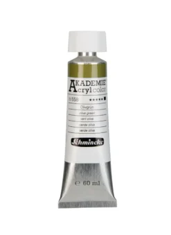 Farba akrylowa Akademie - Schmincke - 558, Olive Green, 60 ml
