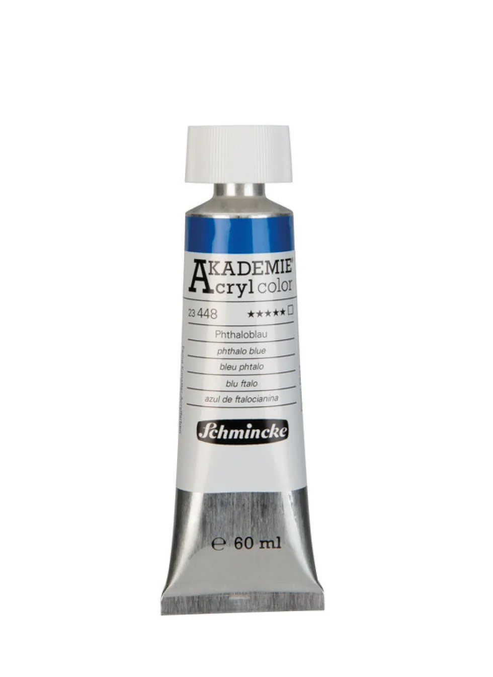 Farba akrylowa Akademie - Schmincke - 448, Phthalo Blue, 60 ml