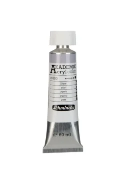 Farba akrylowa Akademie - Schmincke - 800, Silver, 60 ml