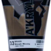 Farba akrylowa A'kryl metaliczna - Renesans - mosiądz, 100 ml