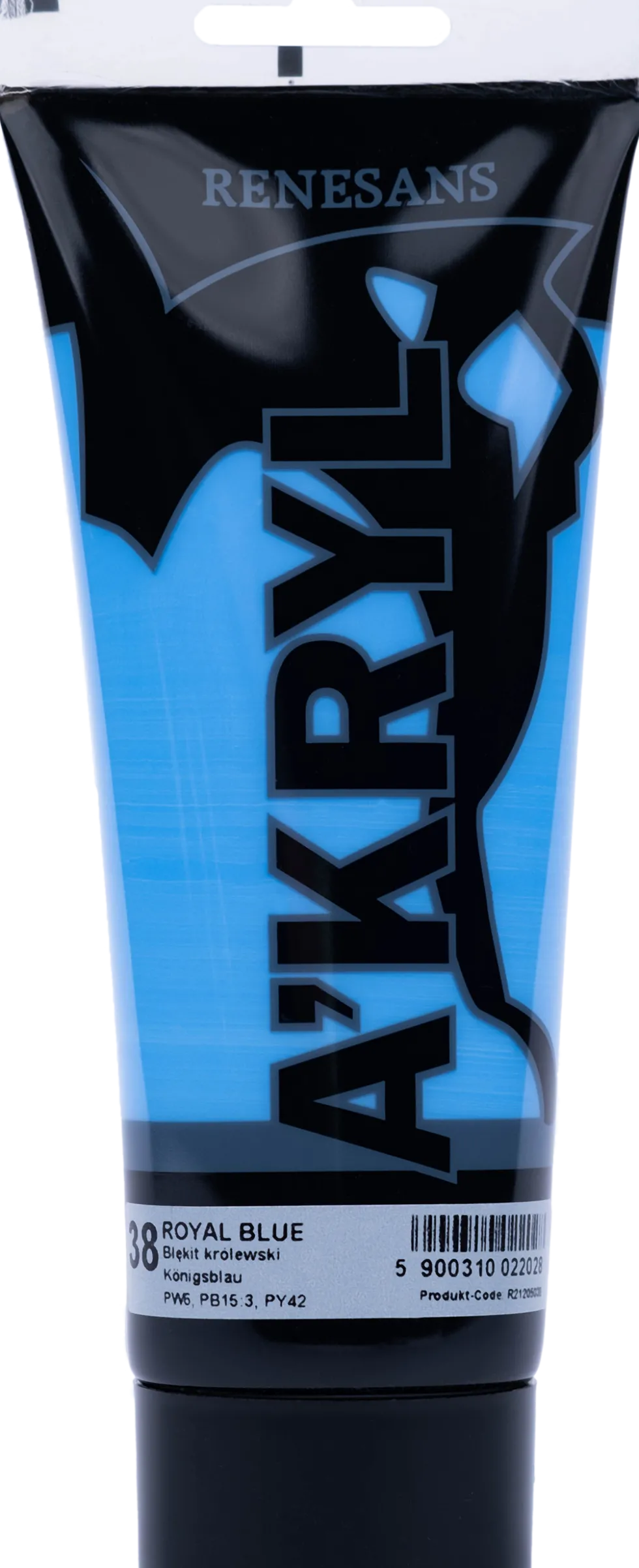Farba akrylowa A'kryl - Renesans - błękit królewski, 200 ml