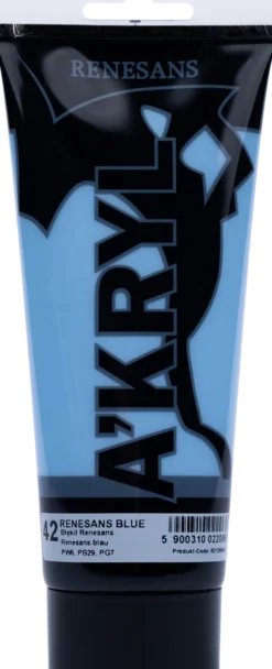 Farba akrylowa A'kryl - Renesans - błękit renesansu, 200 ml