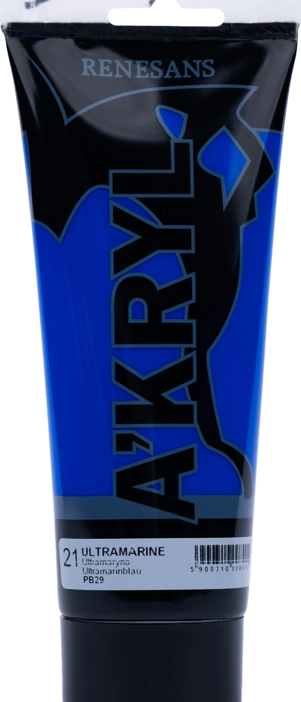 Farba akrylowa A'kryl - Renesans - błękit ultramaryna, 200 ml
