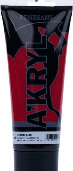 Farba akrylowa A'kryl - Renesans - bordowa, 200 ml