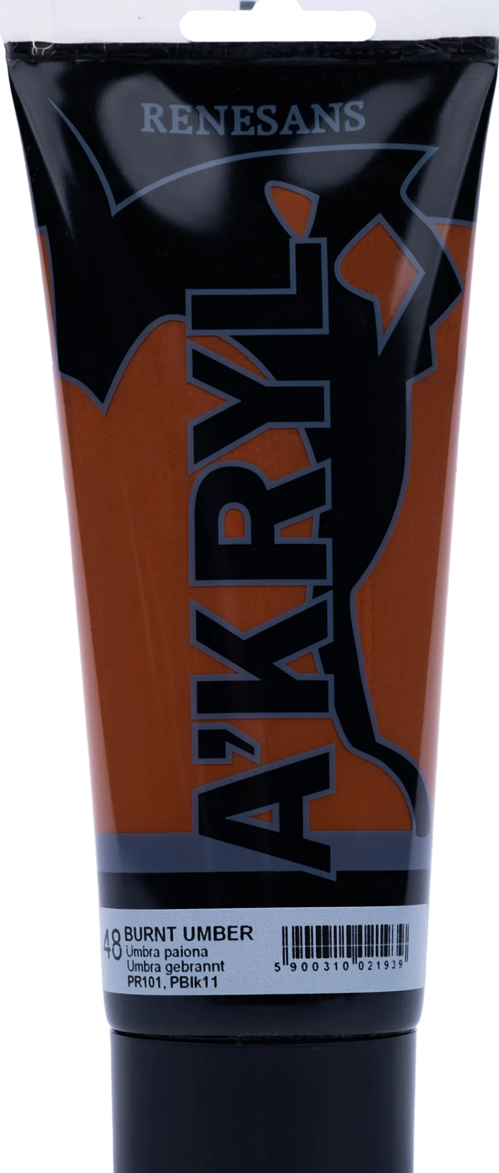 Farba akrylowa A'kryl - Renesans - 48, burnt umber, 200 ml