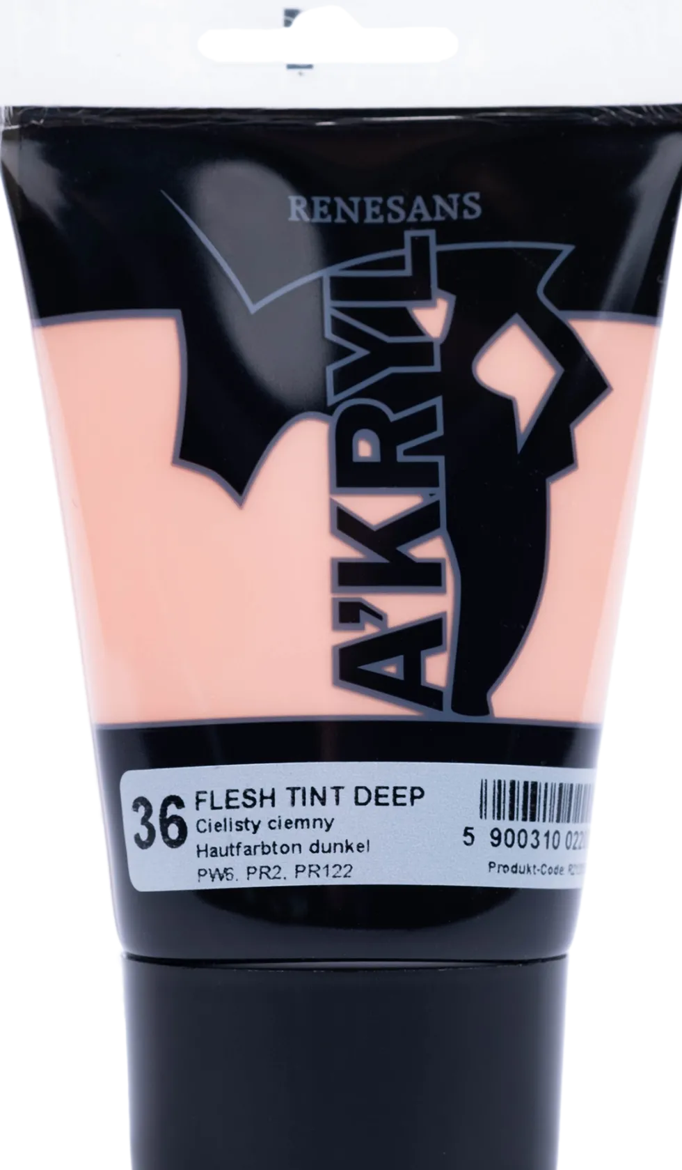 Farba akrylowa A'kryl - Renesans - cielisty ciemny, 100 ml