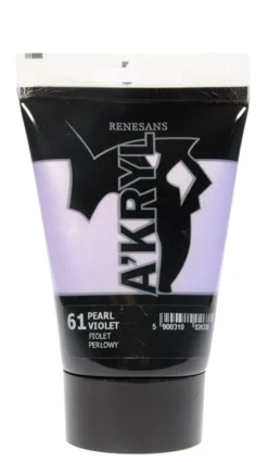Farba akrylowa A'kryl - Renesans - fiolet perłowy, 100 ml