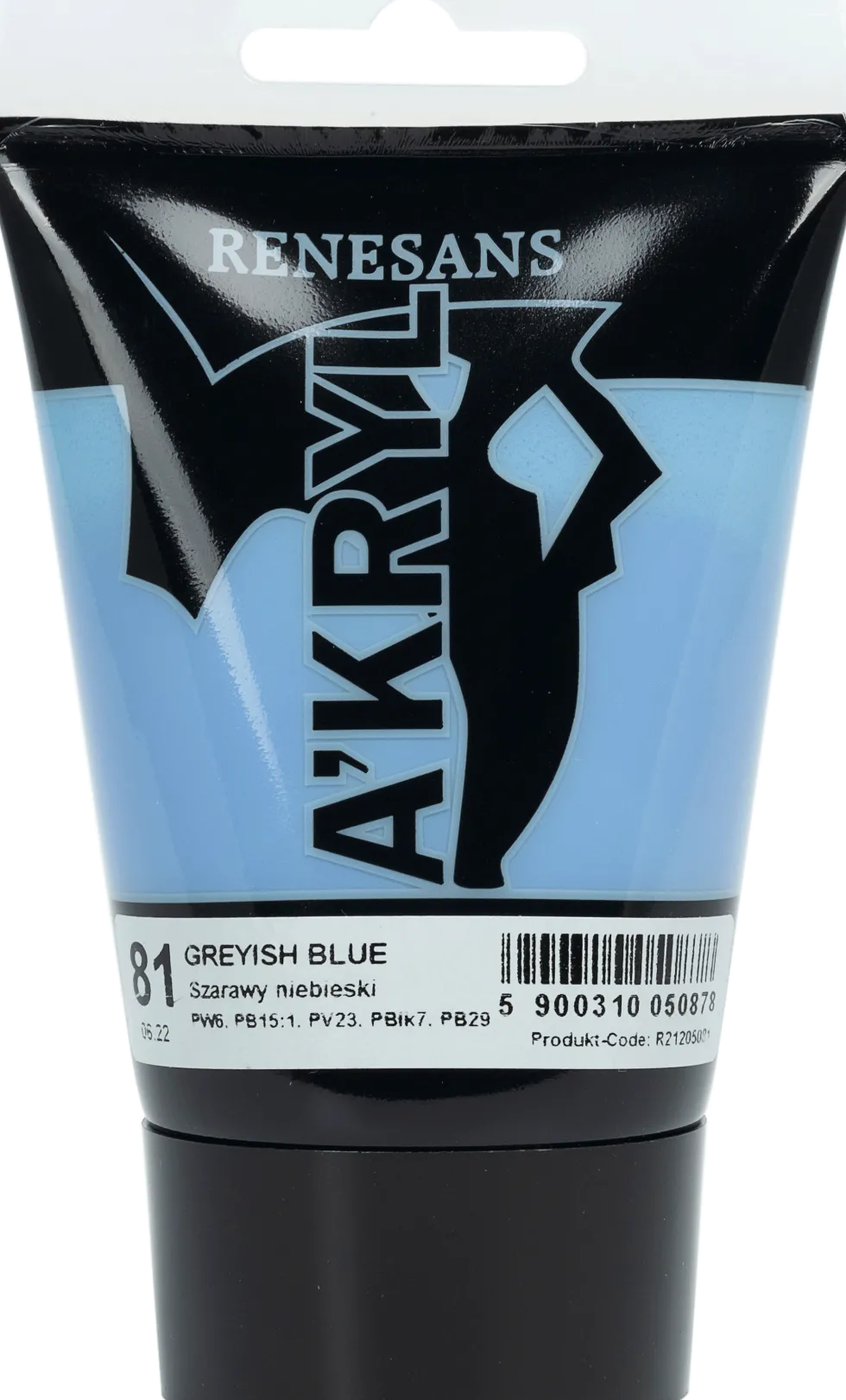 Farba akrylowa A'kryl - Renesans - 81, Greyish Blue, 100 ml