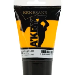 Farba akrylowa A'kryl - Renesans - 84 lak żółty 100 ml