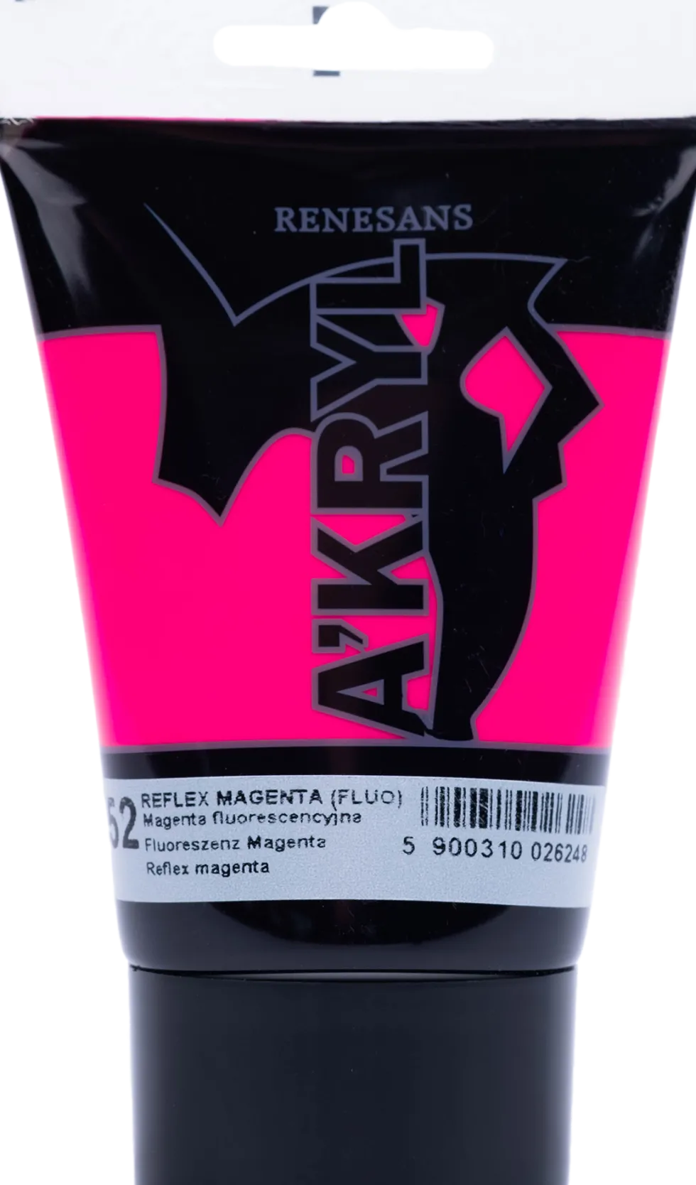 Farba akrylowa A'kryl - Renesans - magenta fluorescencyjna, 100 ml