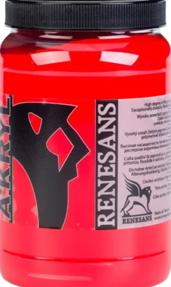 Farba akrylowa A'kryl - Renesans - 08, szkarłat, 500 ml