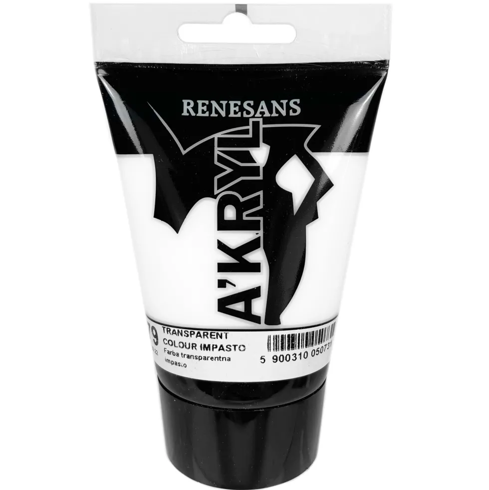 Farba akrylowa A'kryl - Renesans - 79, transparent, 100 ml