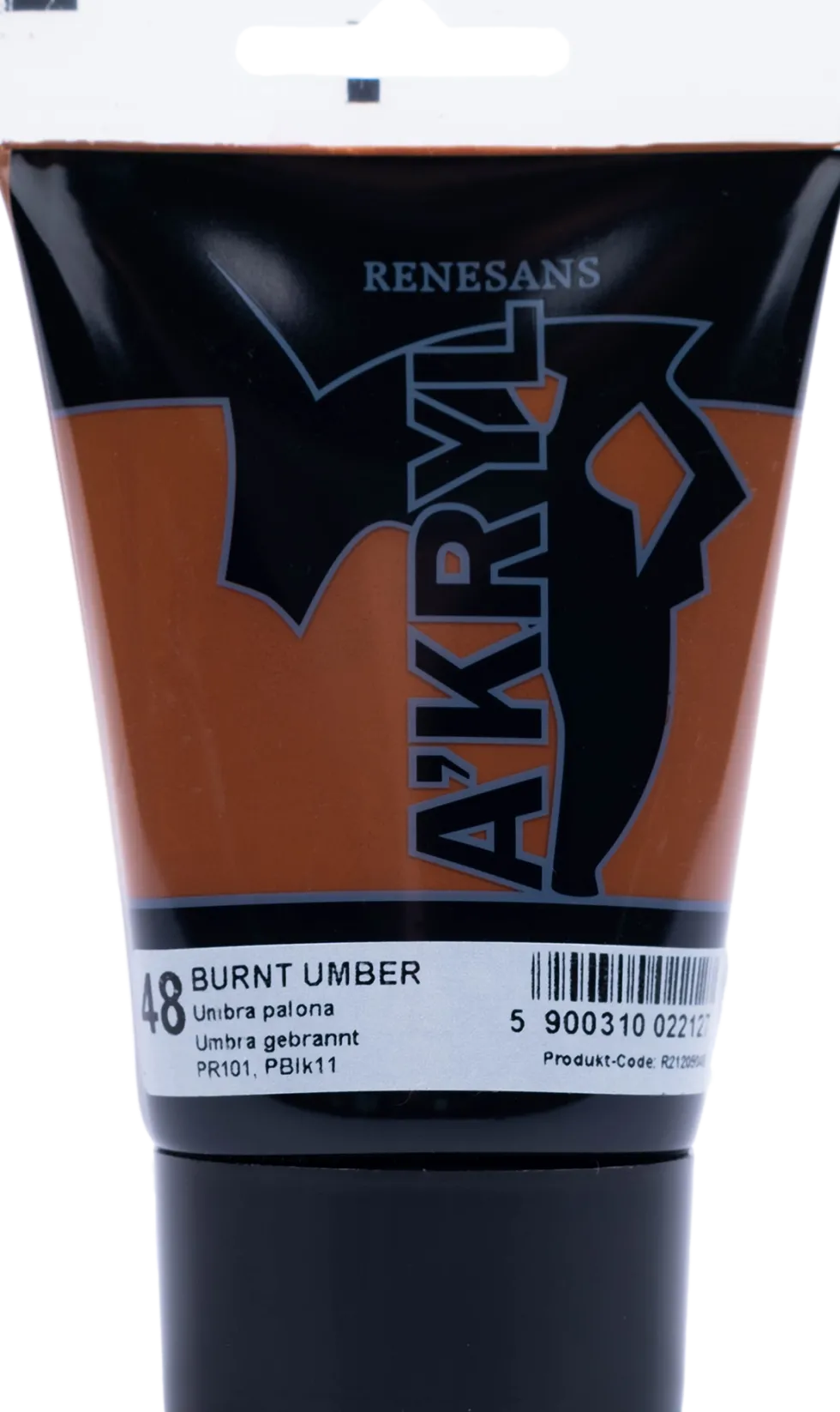 Farba akrylowa A'kryl - Renesans - umbra palona, 100 ml