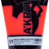 Farba akrylowa A'kryl - Renesans - vermilion fluorescencyjny, 100 ml