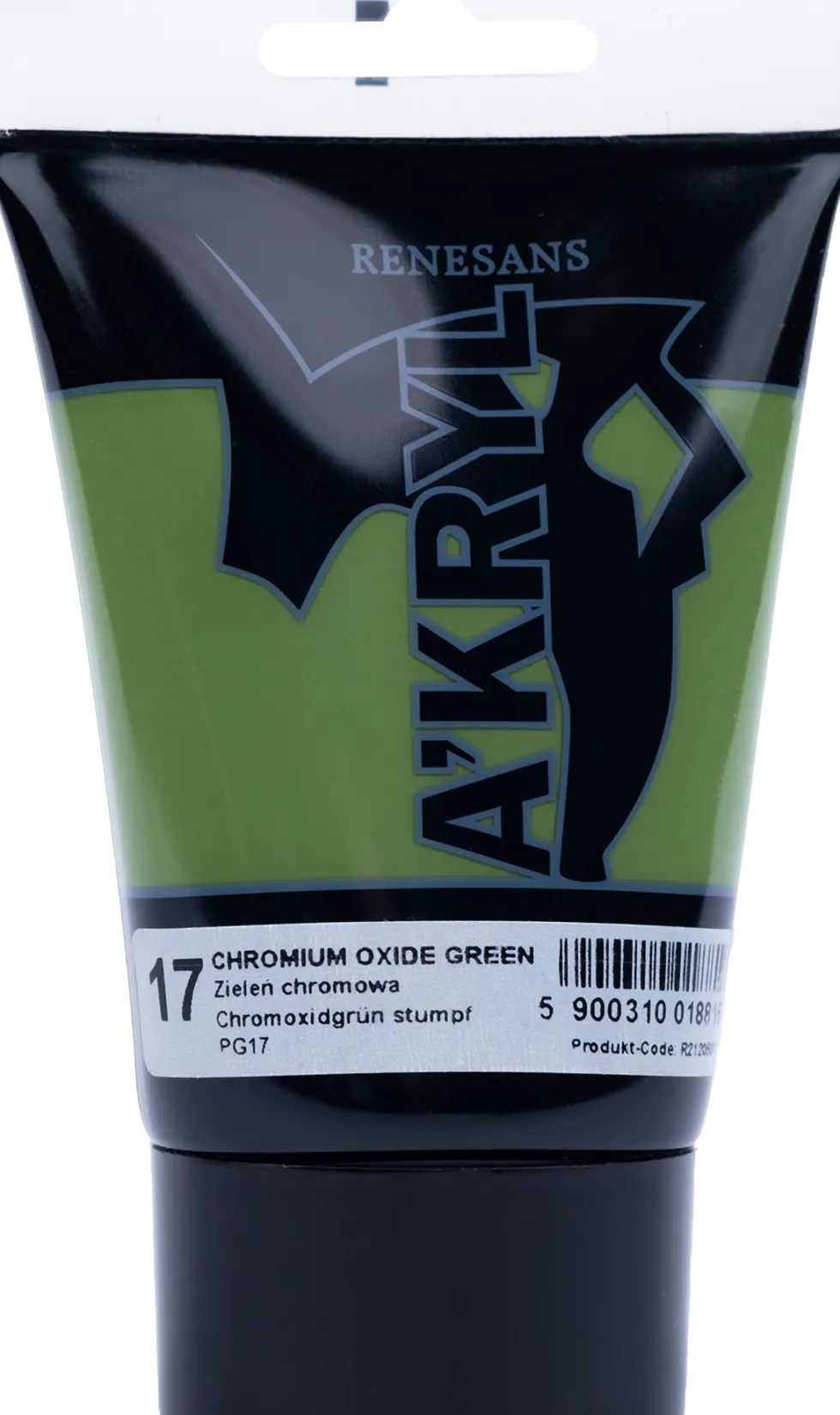 Farba akrylowa A'kryl - Renesans - zieleń chromowa, 100 ml