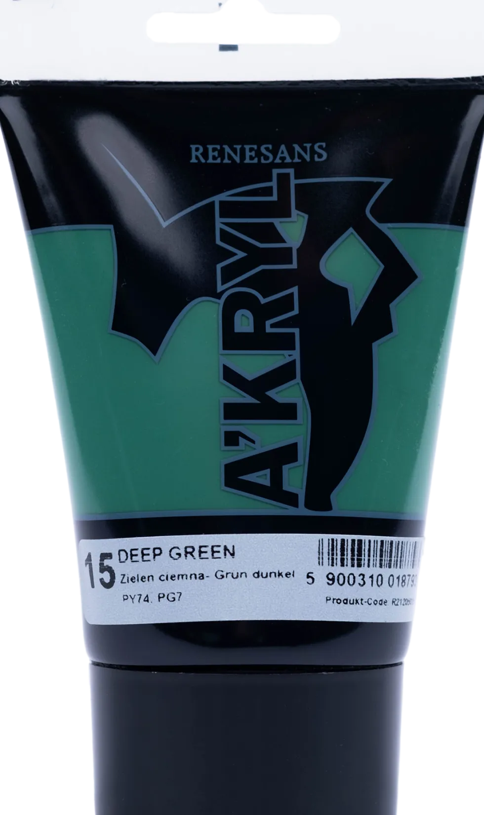 Farba akrylowa A'kryl - Renesans - zieleń ciemna, 100 ml