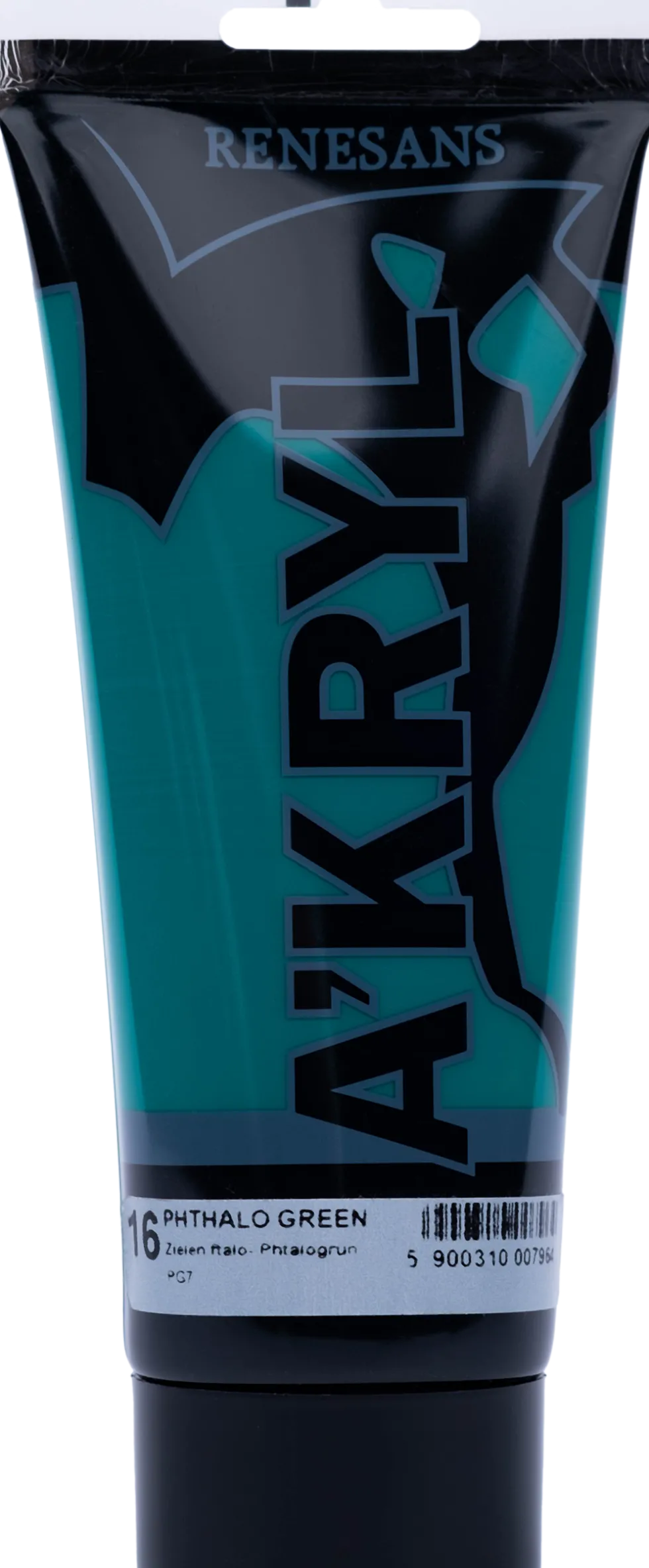 Farba akrylowa A'kryl - Renesans - zieleń ftalowa, 200 ml