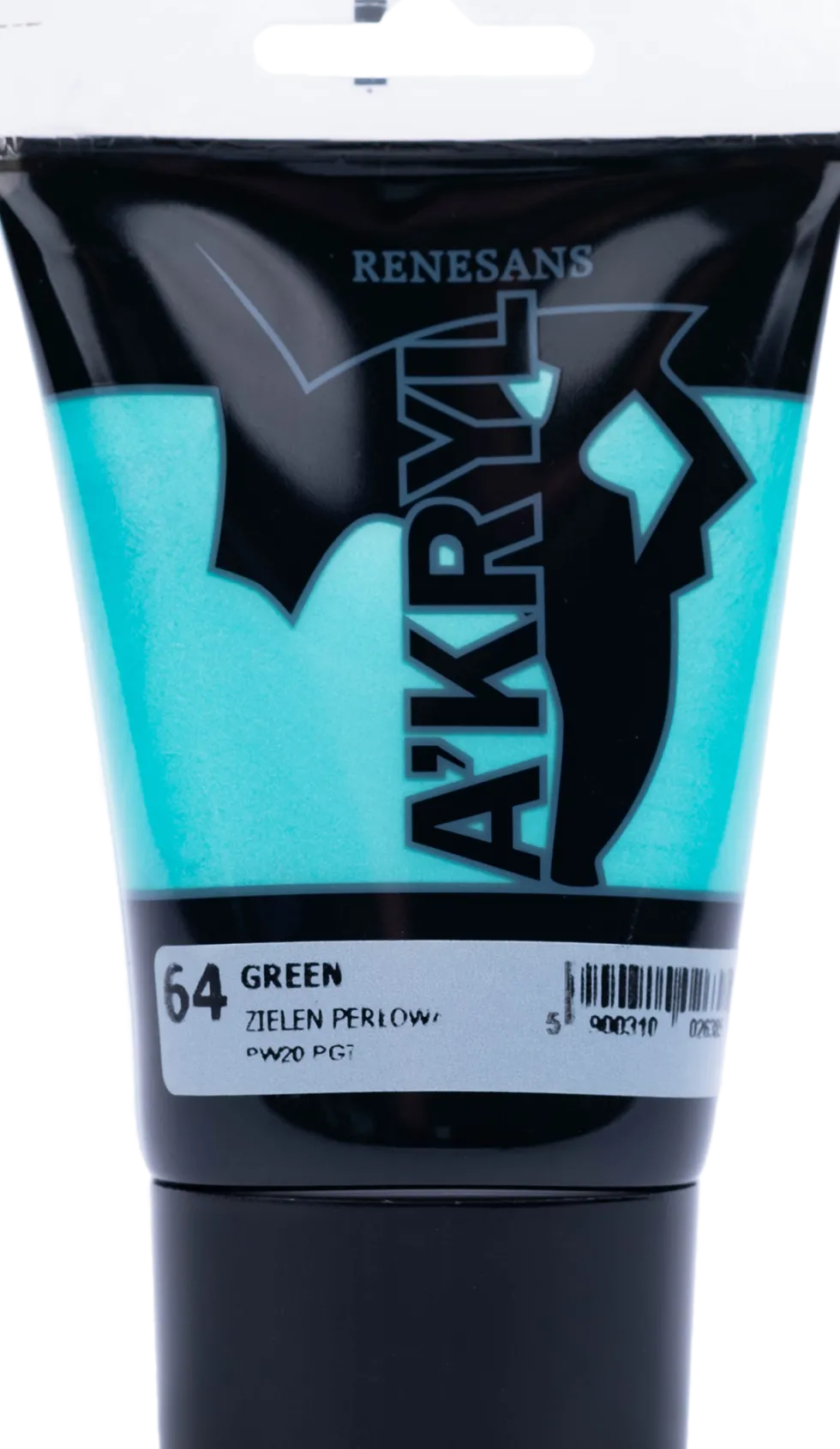 Farba akrylowa A'kryl - Renesans - zieleń perłowa, 100 ml