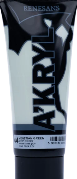 Farba akrylowa A'kryl - Renesans - zieleń wenecka, 200 ml