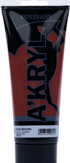 Farba akrylowa A'kryl - Renesans - ziemia brunatna, 200 ml