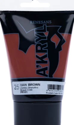 Farba akrylowa A'kryl - Renesans - ziemia brunatna, 100 ml