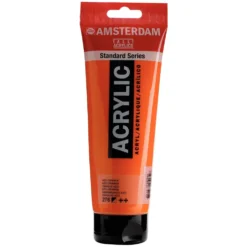 Farba akrylowa - Amsterdam - 276, Azo Orange, 250 ml