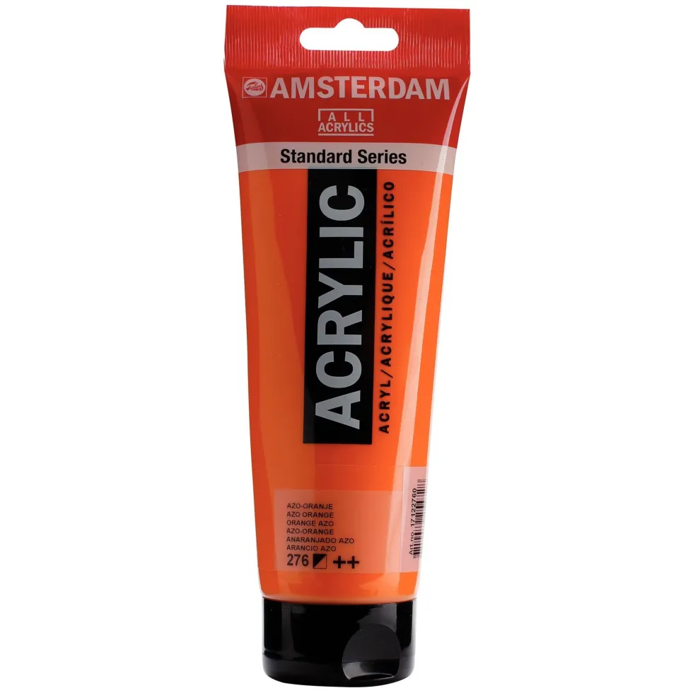 Farba akrylowa - Amsterdam - 276, Azo Orange, 250 ml