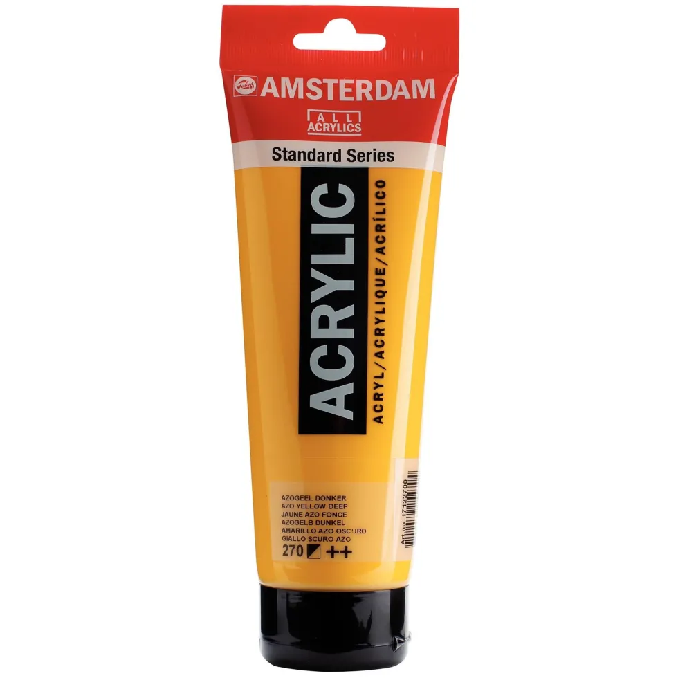 Farba akrylowa - Amsterdam - 270, Azo Yellow Deep, 250 ml