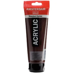 Farba akrylowa - Amsterdam - 409, Burnt Umber, 250 ml