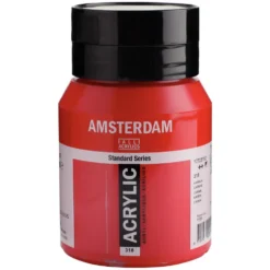 Farba akrylowa - Amsterdam - 318, Carmine, 500 ml