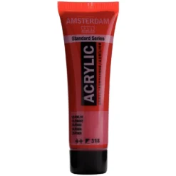 Farba akrylowa - Amsterdam - Carmine, 20 ml