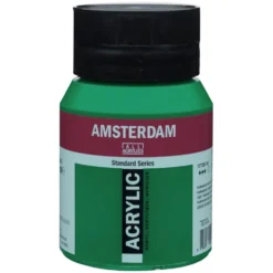 Farba akrylowa - Amsterdam - 615, Emerald Green, 500 ml