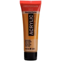 Farba akrylowa - Amsterdam - Gold Ochre, 20 ml