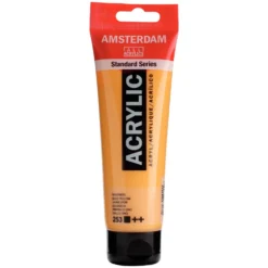 Farba akrylowa - Amsterdam - Gold Yellow, 120 ml