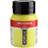 Farba akrylowa - Amsterdam - 243, Greenish Yellow, 500 ml