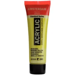 Farba akrylowa - Amsterdam - Greenish Yellow, 20 ml