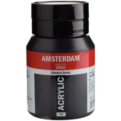 Farba akrylowa - Amsterdam - 702, Lamp Black, 500 ml