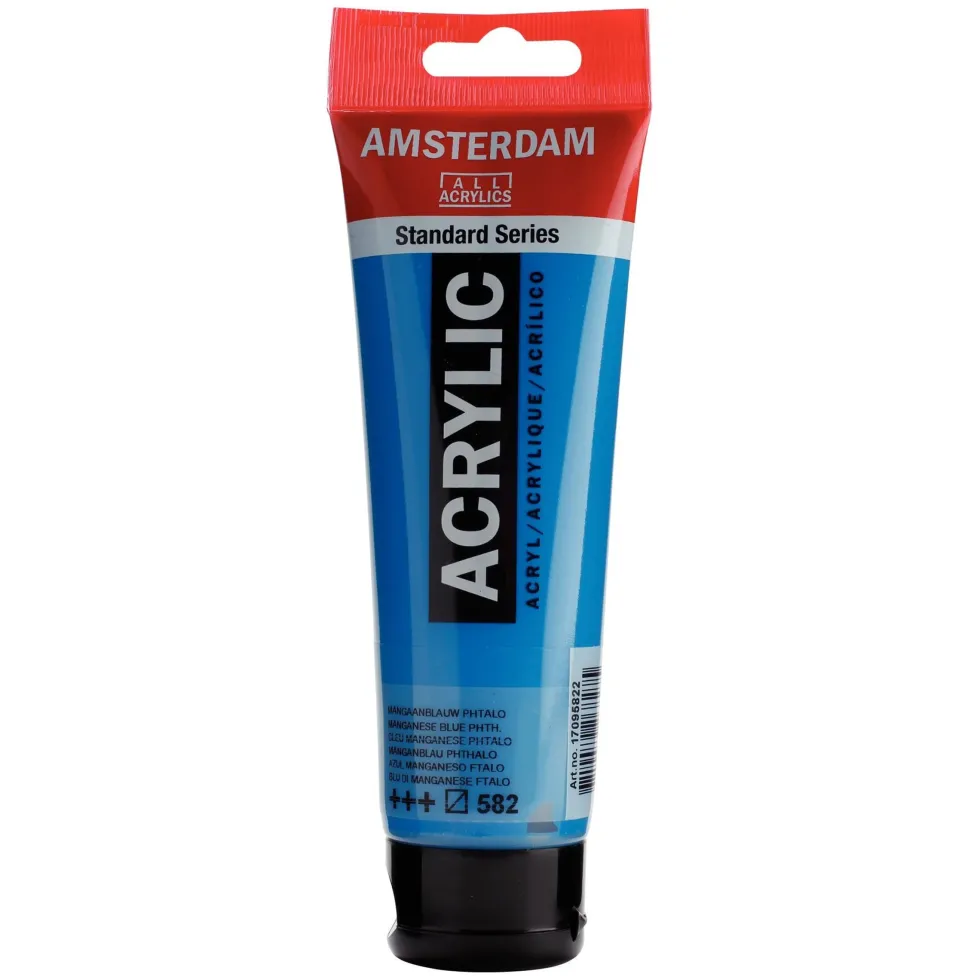 Farba akrylowa - Amsterdam - Manganese Blue, 120 ml