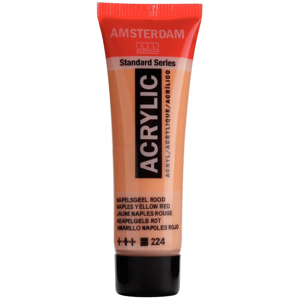 Farba akrylowa - Amsterdam - Naples Yellow Red, 20 ml