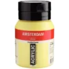 Farba akrylowa - Amsterdam - 274, Nickel Titanium Yellow, 500 ml