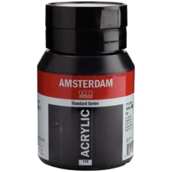 Farba akrylowa - Amsterdam - 735, Oxide Black, 500 ml