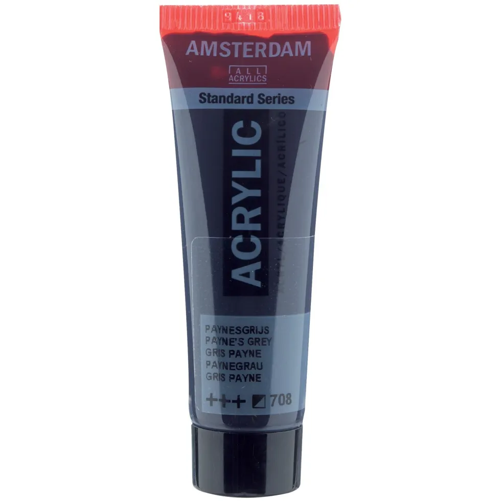 Farba akrylowa - Amsterdam - Payne's Grey, 20 ml