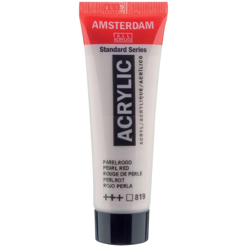 Farba akrylowa - Amsterdam - Pearl Red, 20 ml