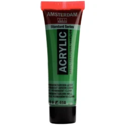 Farba akrylowa - Amsterdam - Permanent Green Light, 20 ml